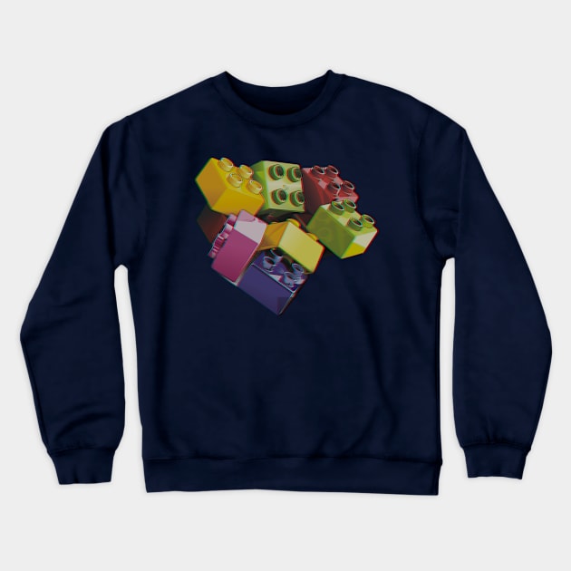 Blocks Crewneck Sweatshirt by denissmartin2020